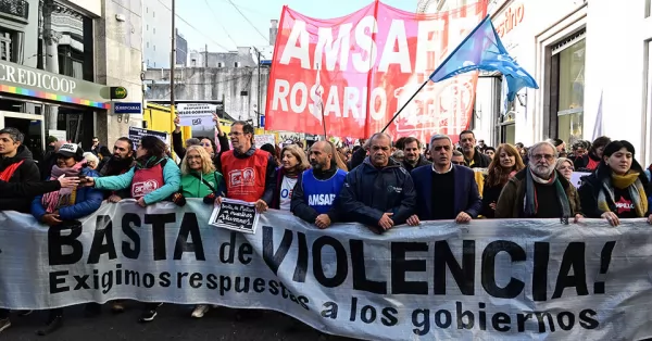 El Jueves Habr Un Paro General Por La Inseguridad En Rosario Y La