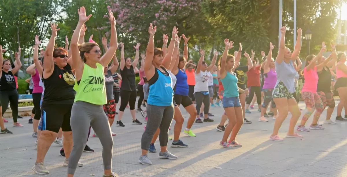 Esta sábado habrá una master Class de Zumba en la Plaza San Martín