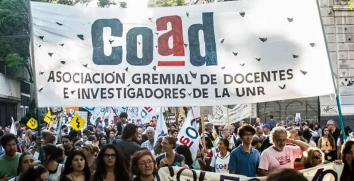 Docentes de la UNR paran jueves y viernes, mañana habrá conferencia de prensa con gremios y autoridades