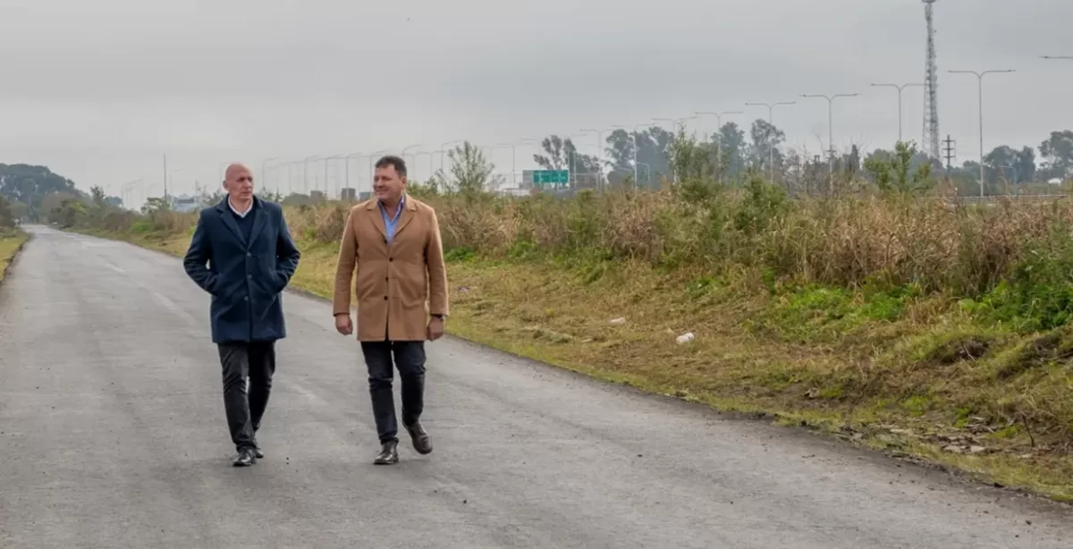Habilitaron el camino alternativo entre San Lorenzo y Ricardone tras la pavimentación definitiva