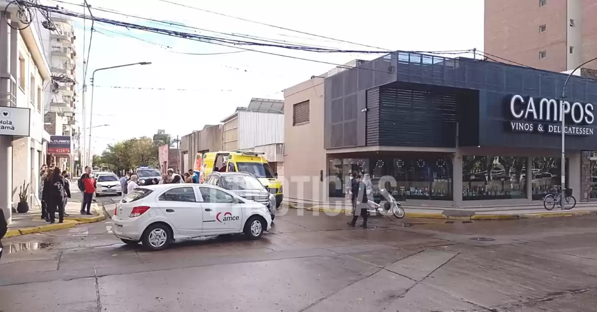 San Lorenzo: se descompensó cuando manejaba y fue asistido con maniobras de RCP