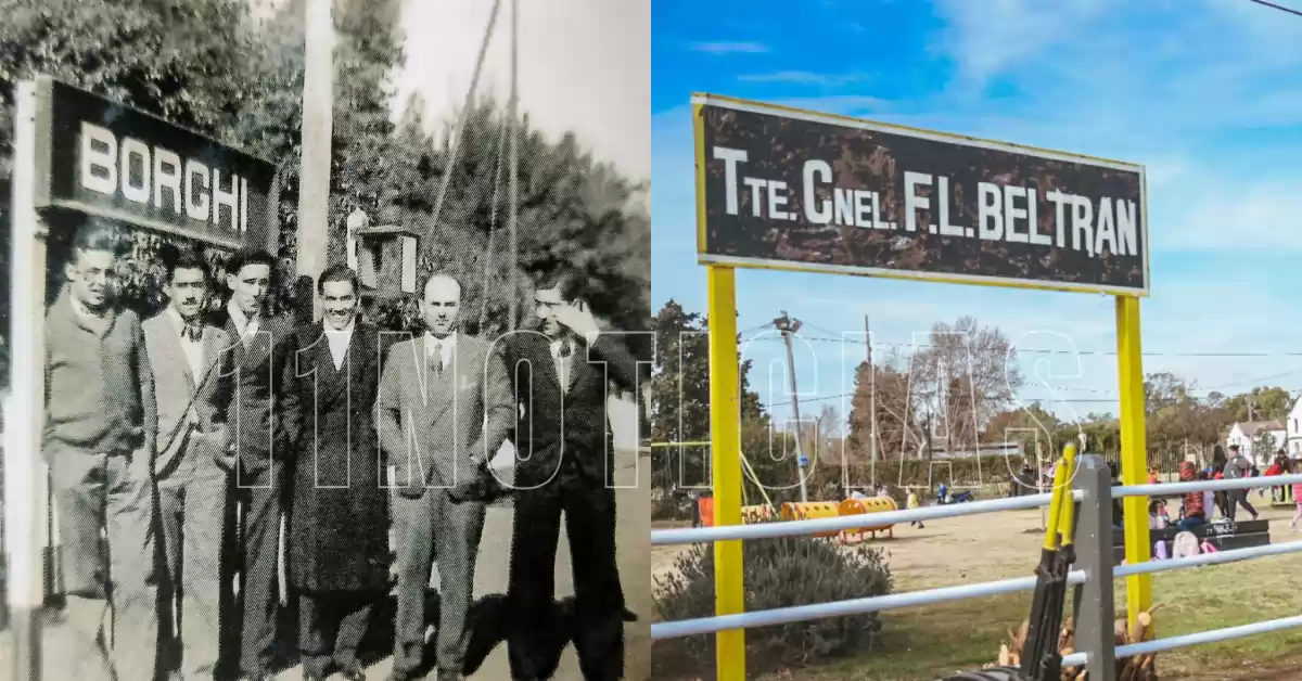 La llegada del ferrocarril, el punto clave en la fundación de Fray Luis Beltrán
