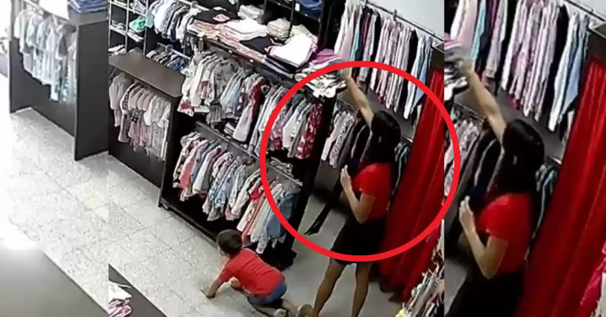 Una mechera robó en un comercio de Fray Luis Beltrán y quedó filmada