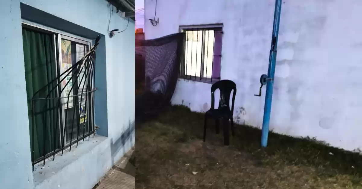 Fray Luis Beltrán: Forzaron una reja y robaron en la Vecinal Sargento Cabral