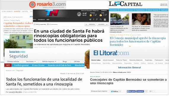 Rinoscopía en Bermúdez: gran repercusión nacional