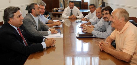 Galassi se reunió con Senadores justicialistas por la seguridad