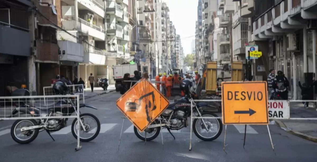 Rosario: cortes de tránsito por obras municipales este lunes 28 de julio