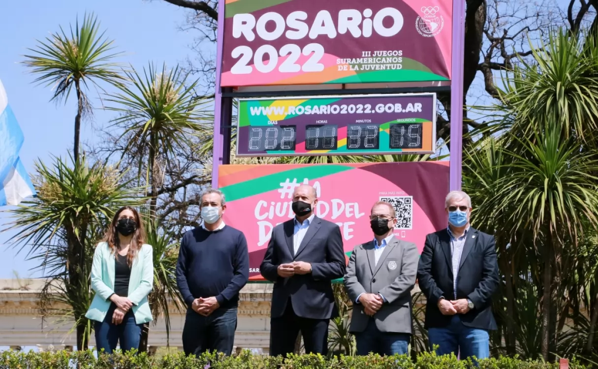 Cuenta regresiva para los III Juegos Sudamericanos de la Juventud en Rosario