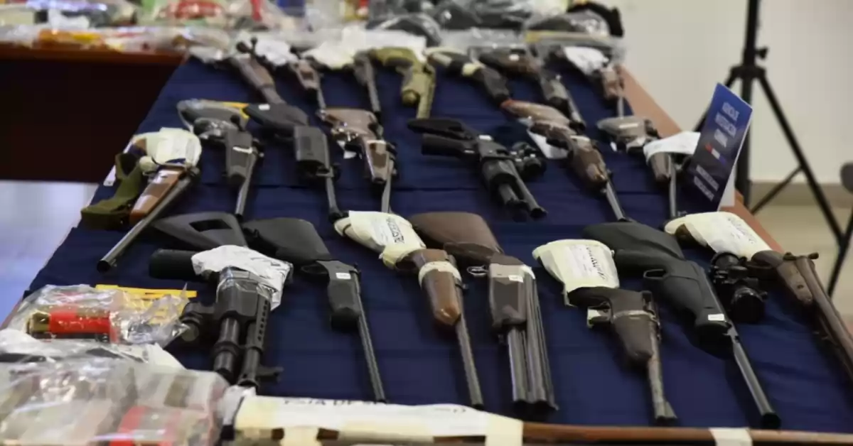 La provincia secuestró mas de 3 mil armas de fuego en 2021