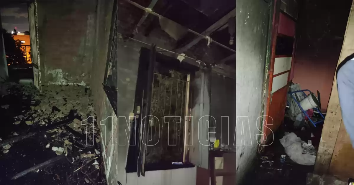 Puerto: Perdieron todo tras el incendio de su vivienda, incluso a su perrita y necesitan ayuda de la comunidad