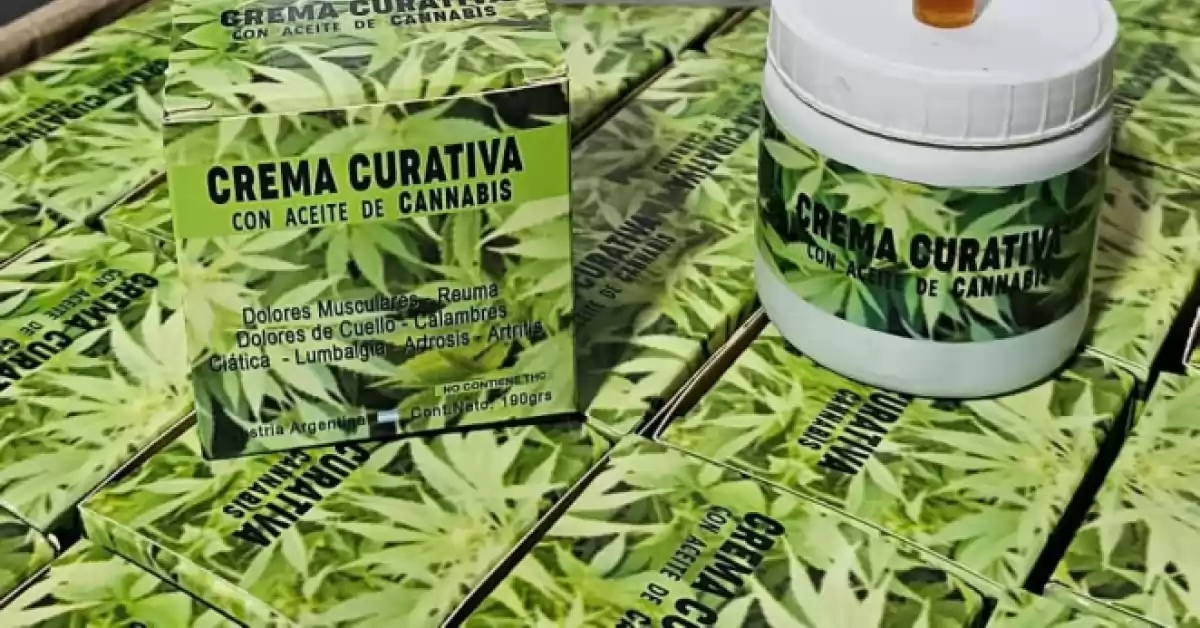 Trasladaba ilegalmente 240 cremas con aceite de marihuana y fue detenido 