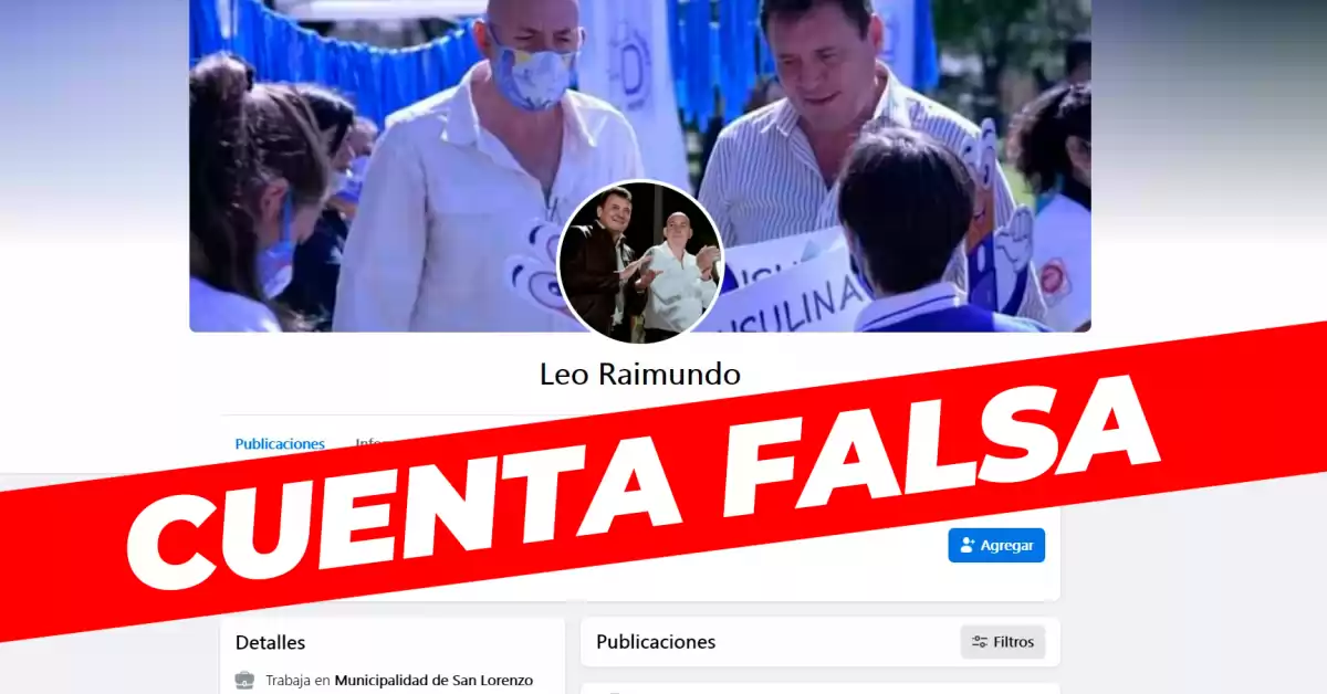 Alertan por nueva cuenta falsa del intendente Leonardo Raimundo