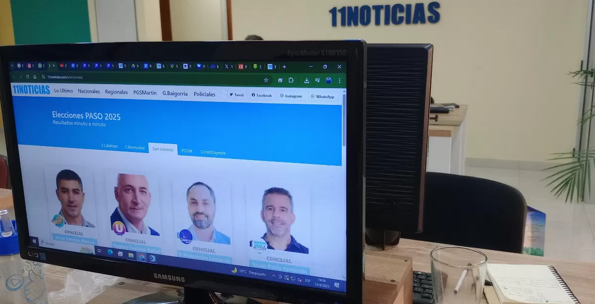 Seguí la elección minuto a minuto con el contador de votos de 11Noticias