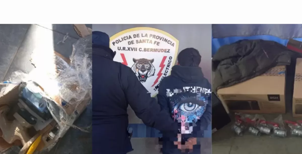 San Lorenzo: Ladrones usaron un remis para robar electrodomésticos en El Gran Chaco