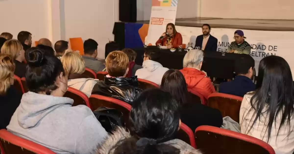 Presentaron la formación de asistentes para personas con discapacidad en Fray Luis Beltrán