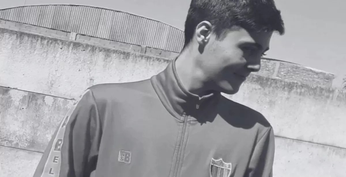 Dolor en Serodino: el club Belgrano despidió a Tiago Polato, el joven fallecido en un accidente laboral