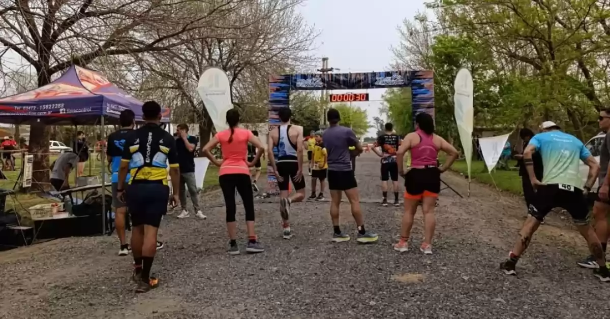 El domingo se llevó a cabo el primer duatlón de Ricardone