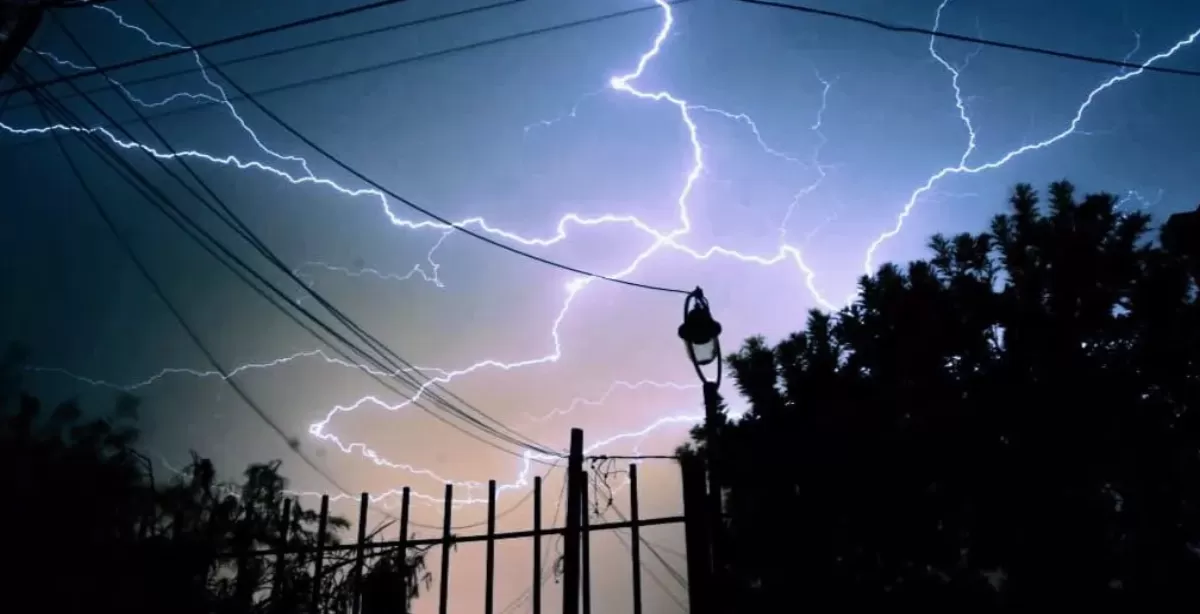 Alertan por posibles tormentas en el Cordón Industrial