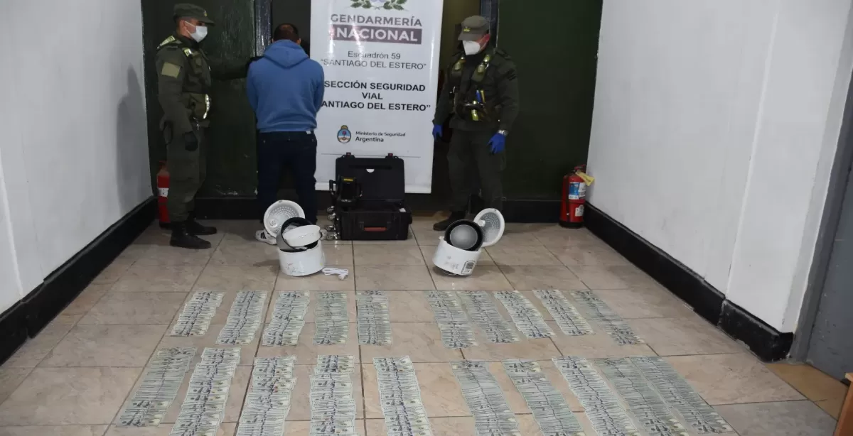 Lavado de dinero en Santiago del Estero: hallan casi 200 mil dólares ocultos en dos ollas a vapor
