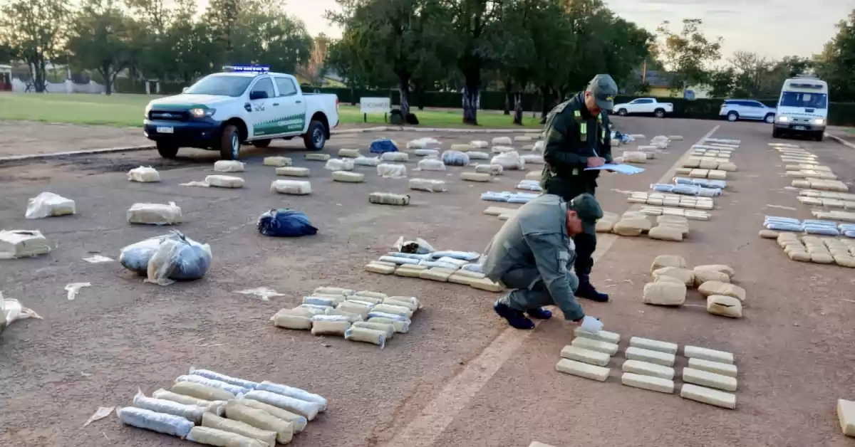 Ocultaba más de una tonelada de marihuana escondida entre carga de hueso vacuno