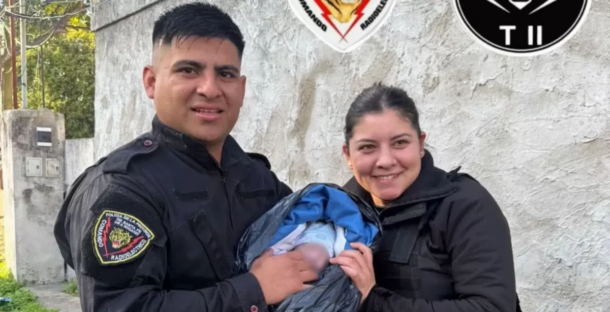 Dos policías asistieron a una mujer que dio a luz en su casa en la zona noroeste de Rosario