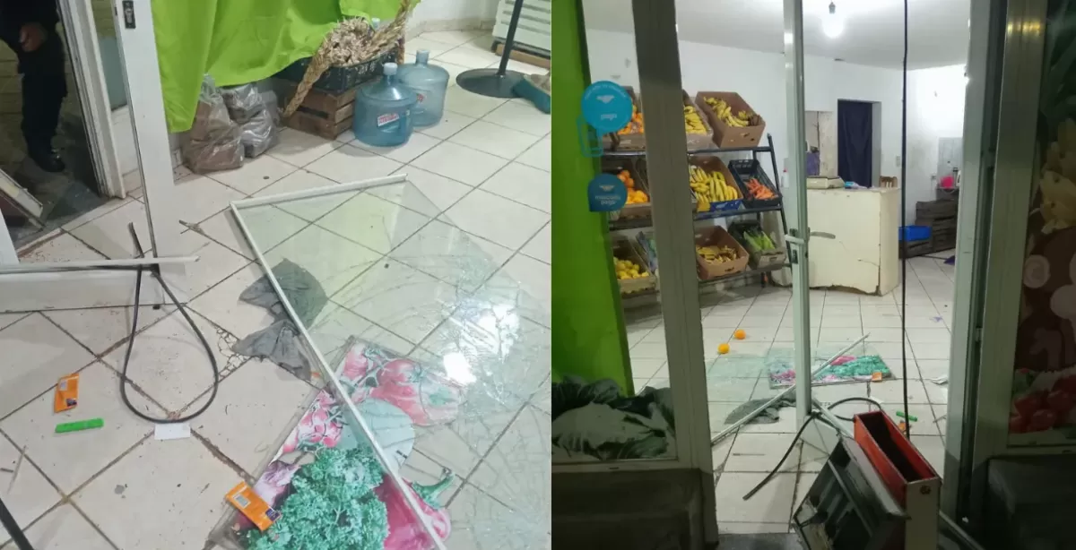 San Lorenzo: Robo y destrozos en una verdulería de Sargento Cabral y Alem