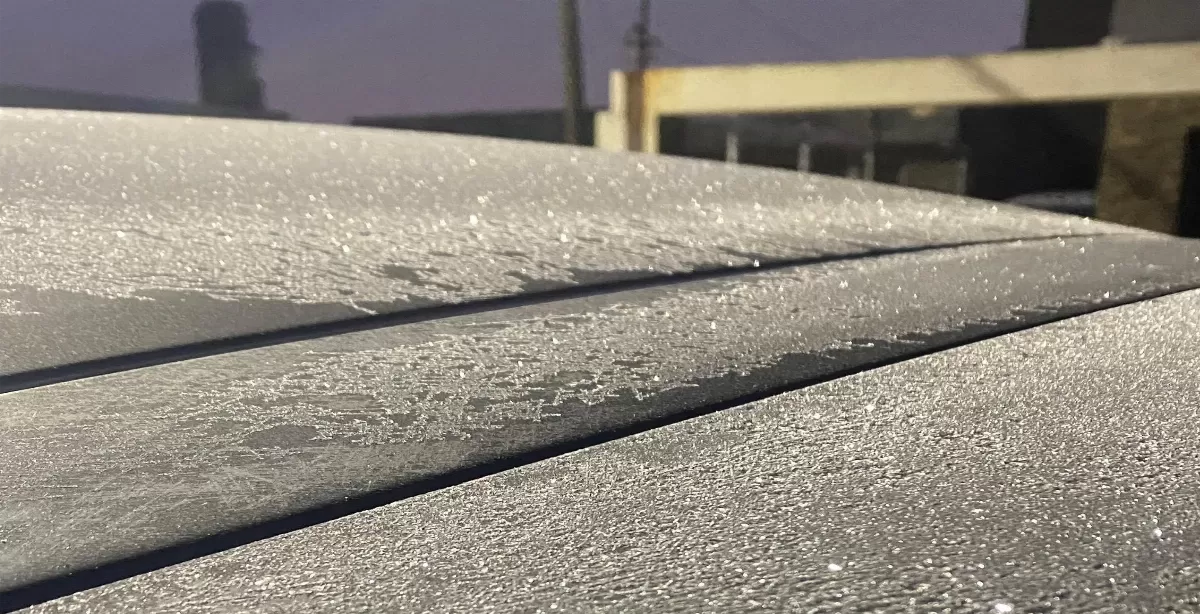 Ola polar: temperaturas bajo cero para este martes en la región 