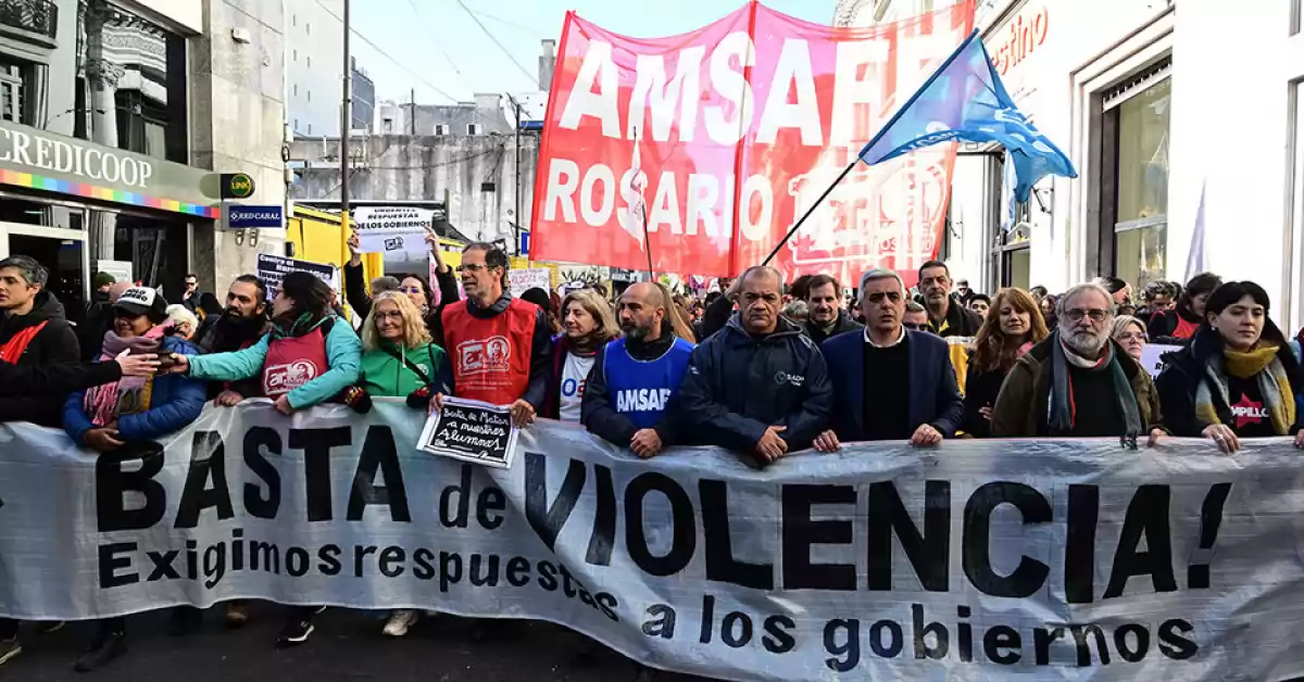 El jueves habrá un paro general por la inseguridad en Rosario y la región