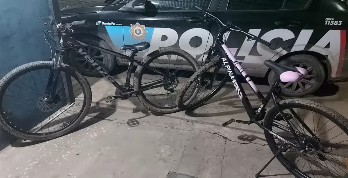 Recuperaron dos bicicletas que habían sido robadas en Ricardone y detuvieron a un hombre