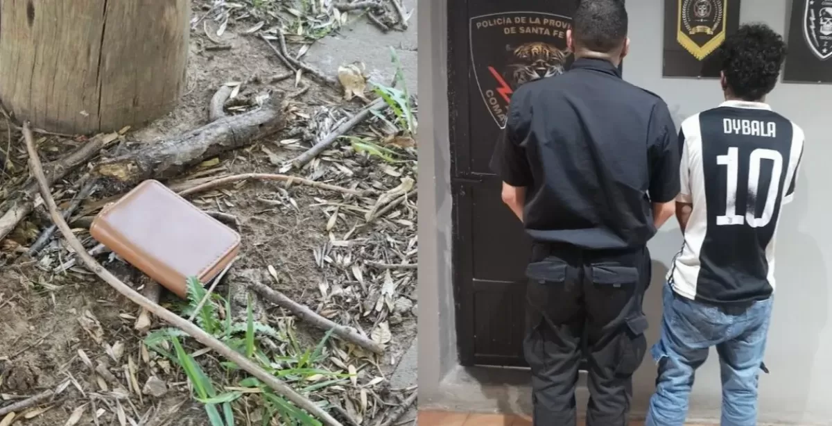 Un joven fue detenido en San Lorenzo tras robarle la billetera a una anciana 