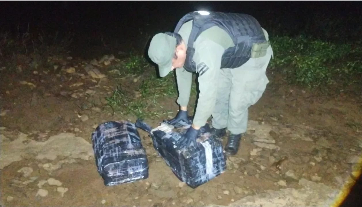 Gendarmería incautó más de 135 kilos de marihuana tras un operativo en Misiones