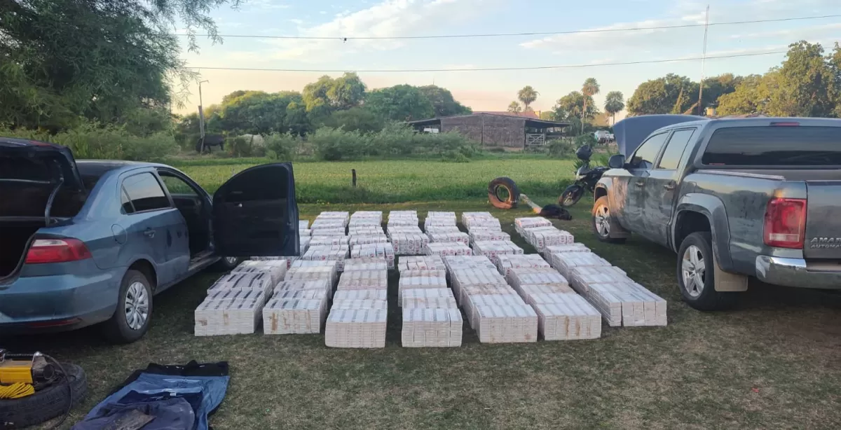 Chaco: secuestran más de 27 mil paquetes de cigarrillos de contrabando