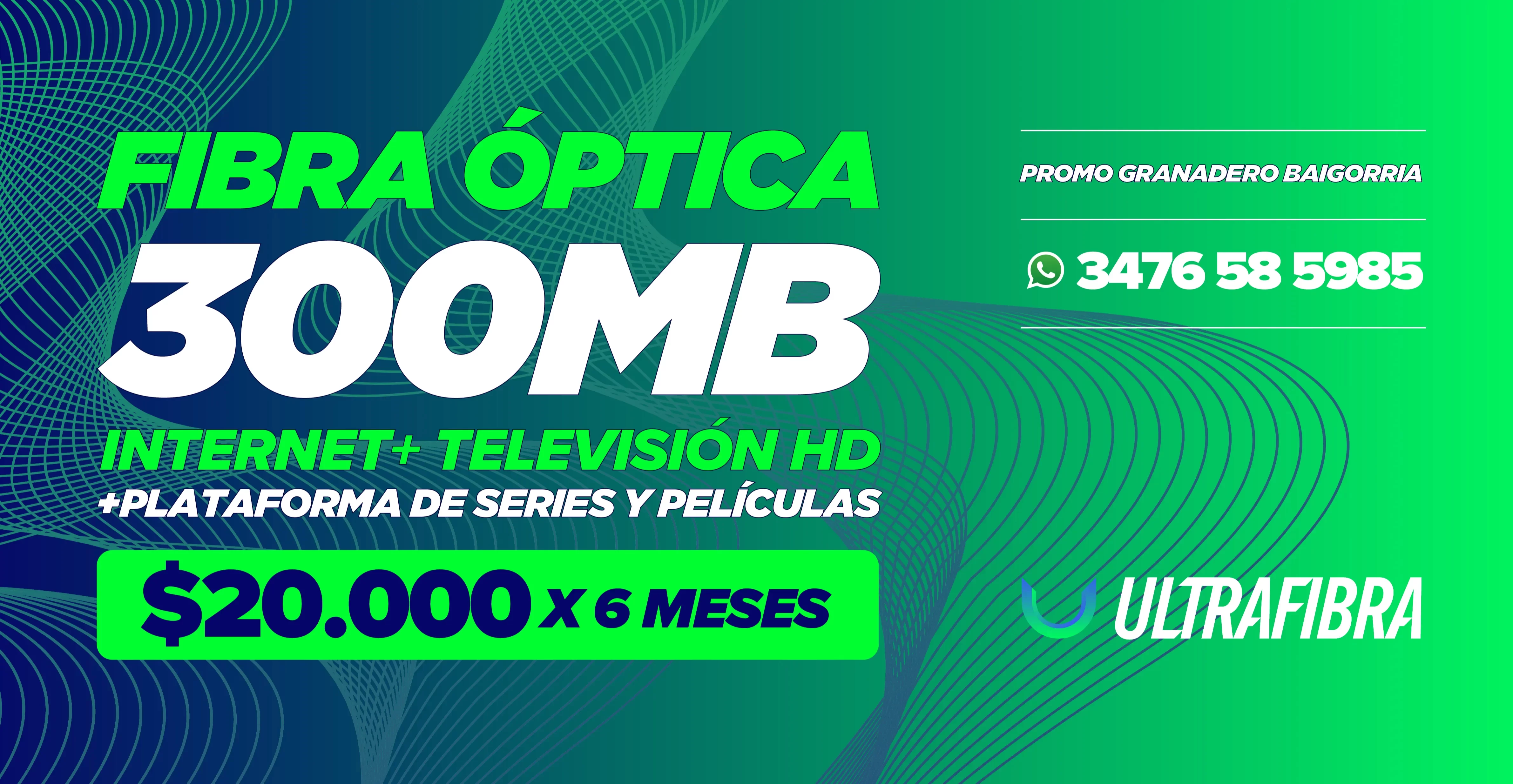 Ultrafibra sigue creciendo en Granadero Baigorria: internet y conectividad de alta velocidad para más vecinos