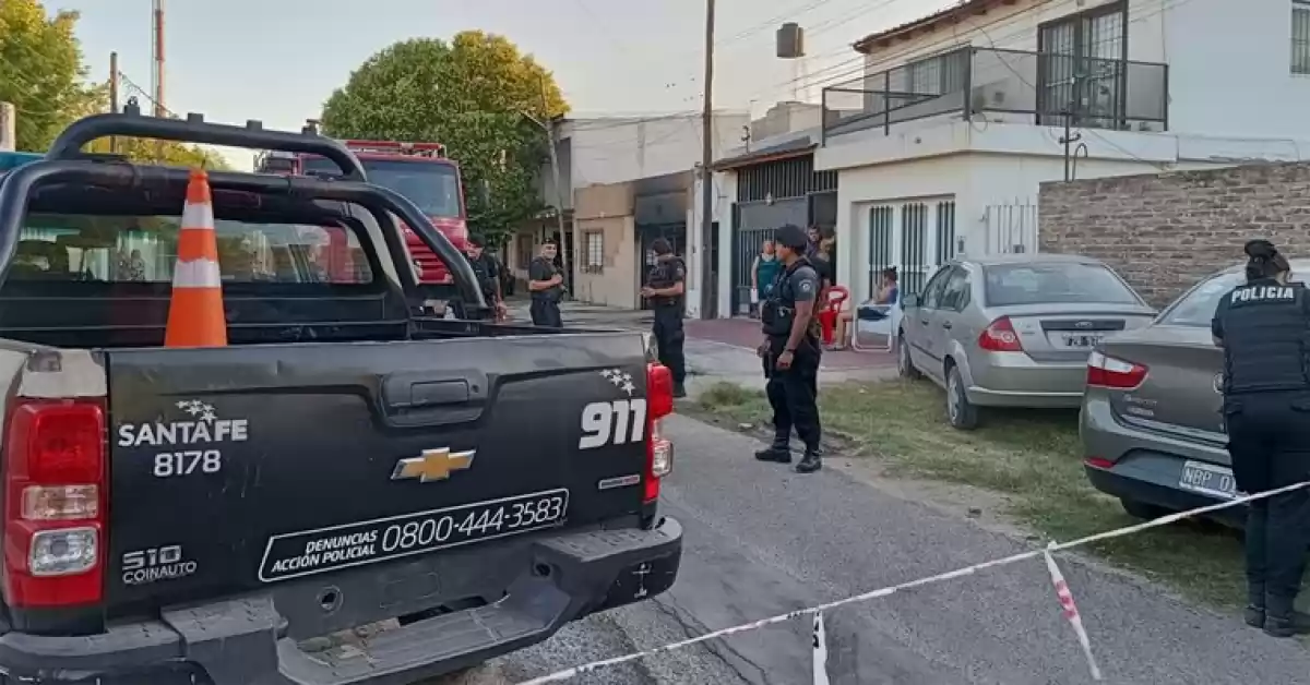 Un hombre falleció tras un incendio en una casa de Rosario