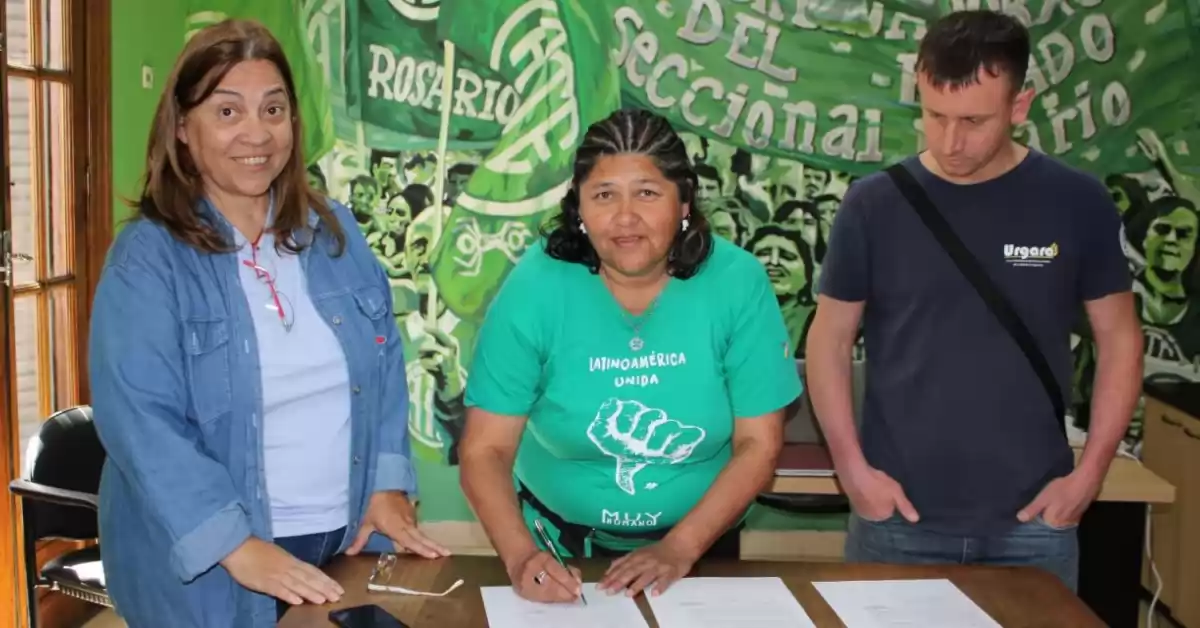 ATE renovó convenio con el camping de URGARA en San Lorenzo 