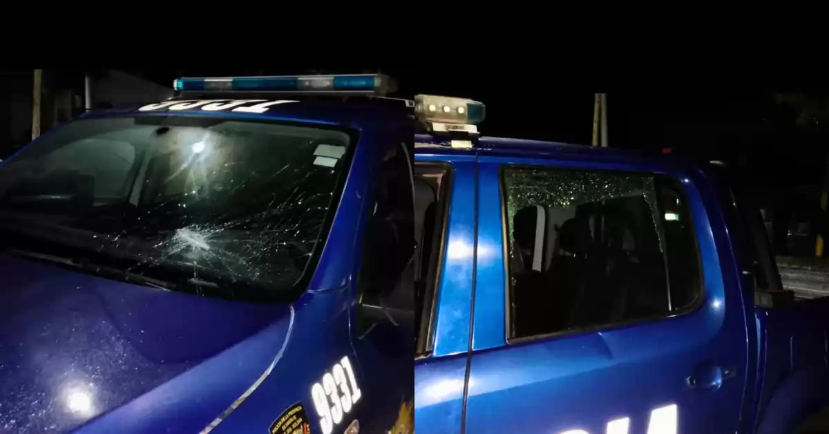 Un policía resultó lesionado cuando asistieron a una mujer que era agredida por un hombre