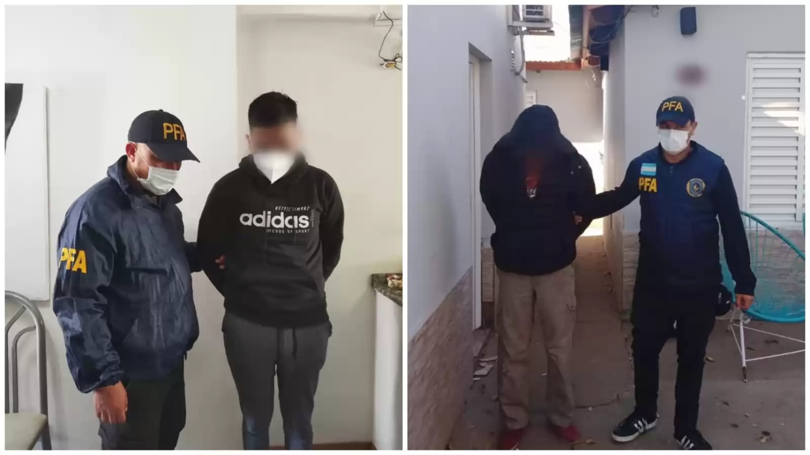 Detuvieron a 11 personas involucradas en una banda narco con sedes en San Lorenzo y Ricardone