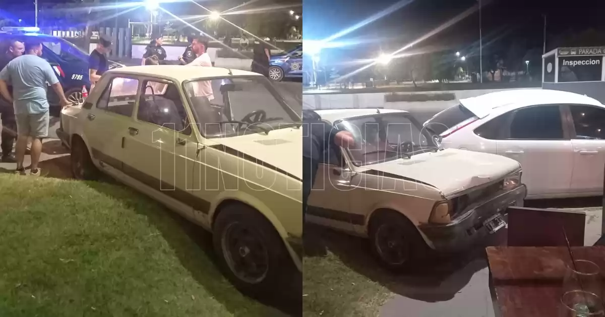 Bermúdez: un auto se subió a la vereda y casi choca a clientes de un bar