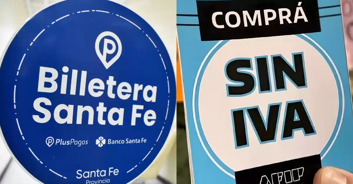 Confirman que devuelven el IVA en compras realizadas con tarjeta de débito a través de Billetera Santa Fe