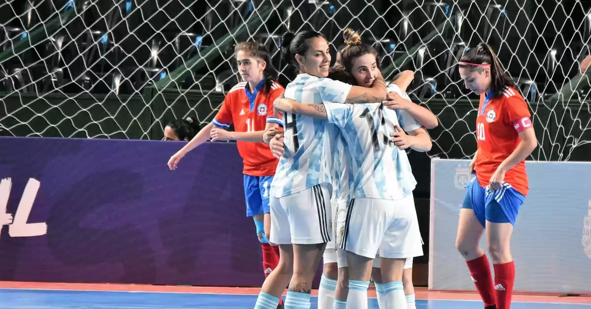 La selección argentina de futsal busca un lugar en las semifinales de la Copa América Femenina