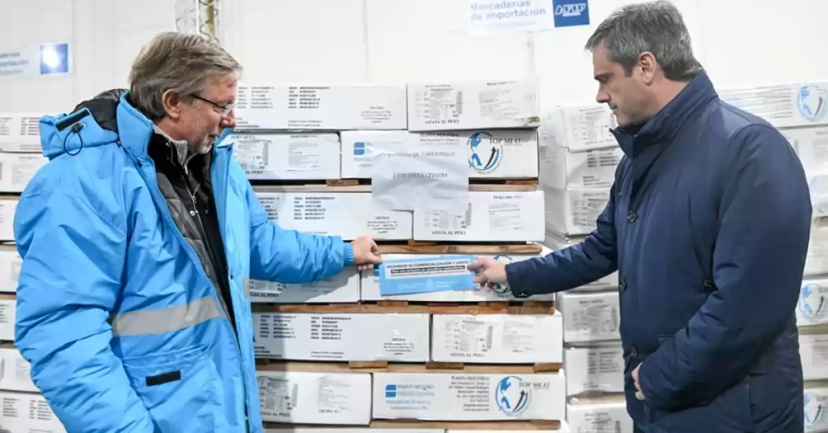 Decomisaron 430 toneladas de carne que serán destinadas a comedores comunitarios