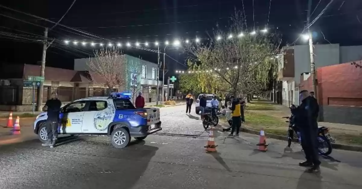 Beltrán: chocaron dos motos y tres personas debieron ser hospitalizadas