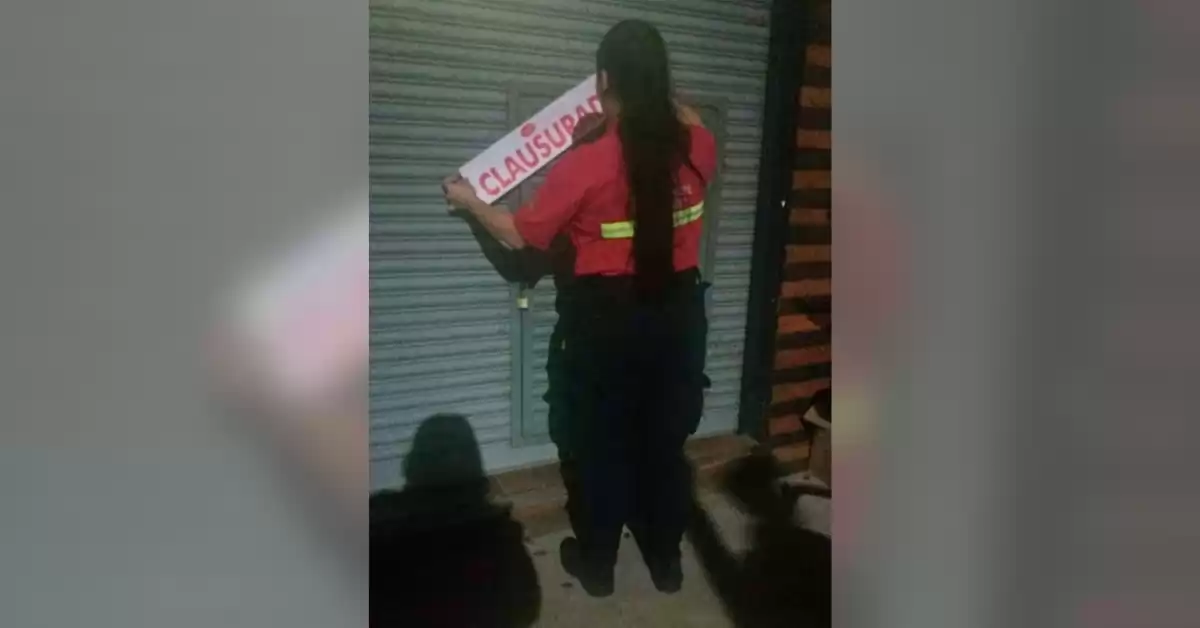Bermúdez: clausuraron un local por vender alcohol fuera del horario permitido 
