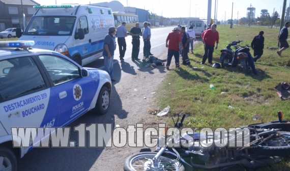 Demoras del servicio de emergencias en accidente de tránsito