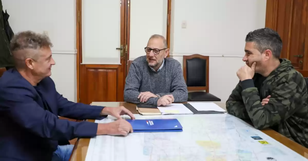 Cinalli y Cominelli se reunieron en Santa Fe con el ministro Marcos Corach