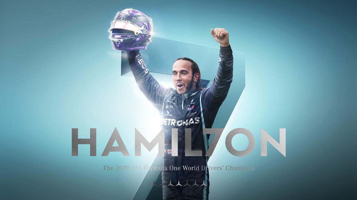 Lewis Hamilton el gran campeón suma su 7mo título mundial de F1