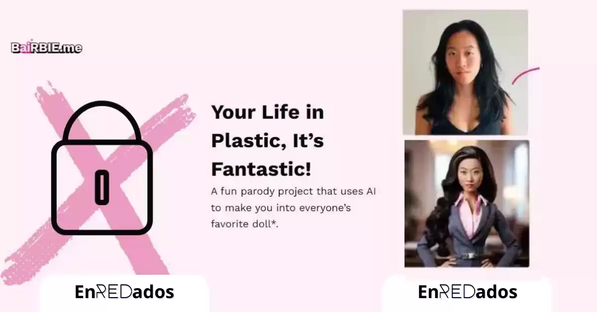 Furor por la aplicación que te transforma en una barbie con inteligencia artificial