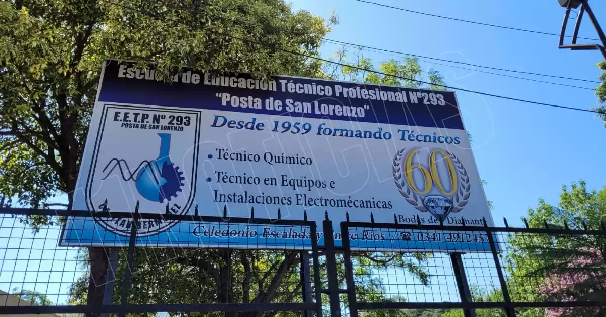 Robo y vandalismo en la Escuela Técnica de Bermúdez: piden colaboración para recuperar lo perdido