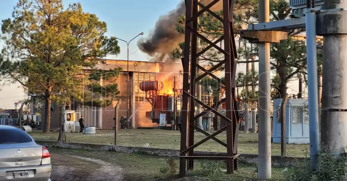 Explosión en Estación Transformadora: el corte de luz se extenderá al menos hasta el mediodía del sábado 