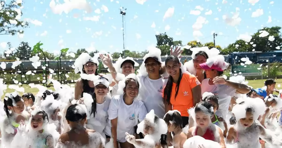 Gran cierre de la colonia de vacaciones en Timbúes con mas de 500 niños